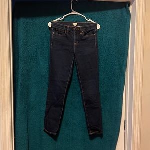 Blue stretch j crew pants